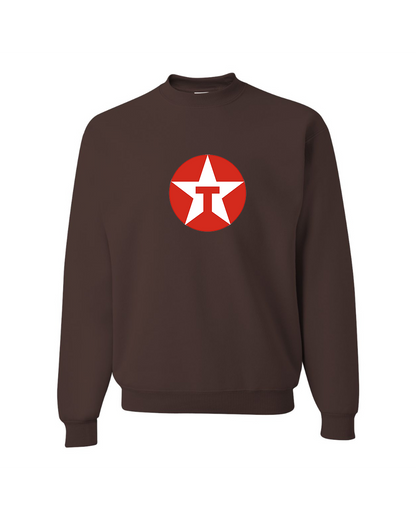 Men's Texaco Logo  JERZEES NuBlend Crewneck Sweatshirt