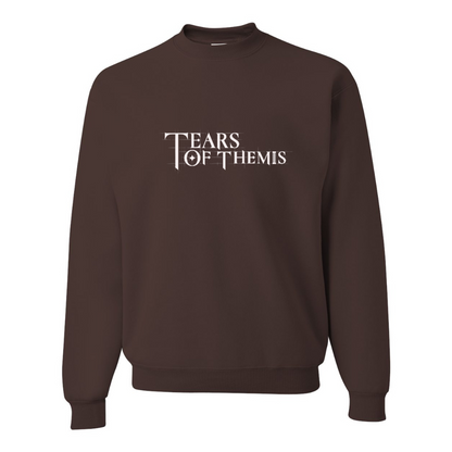 Men's Tear Of Themis Logo JERZEES NuBlend Crewneck Sweatshirt