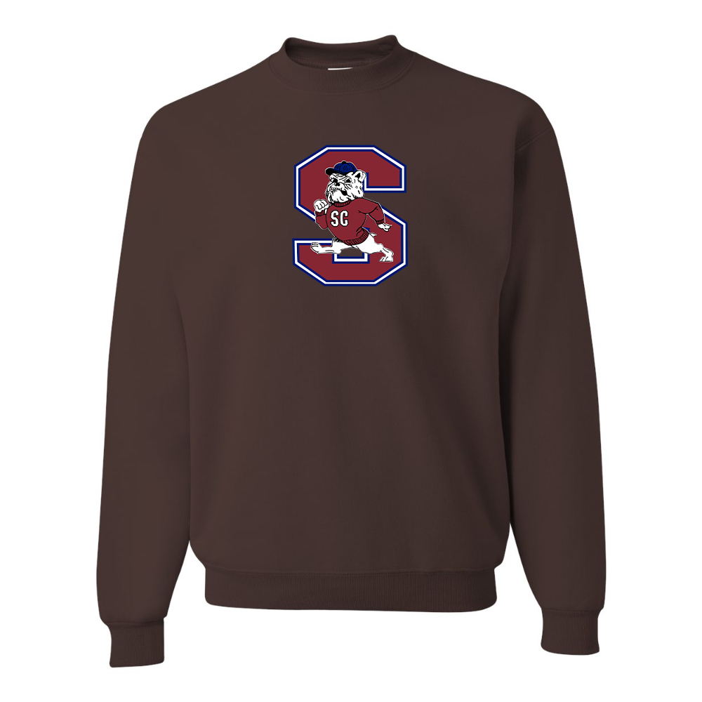 Men's South Carolina State Bulldogs Logo JERZEES NuBlend Crewneck Sweatshirt