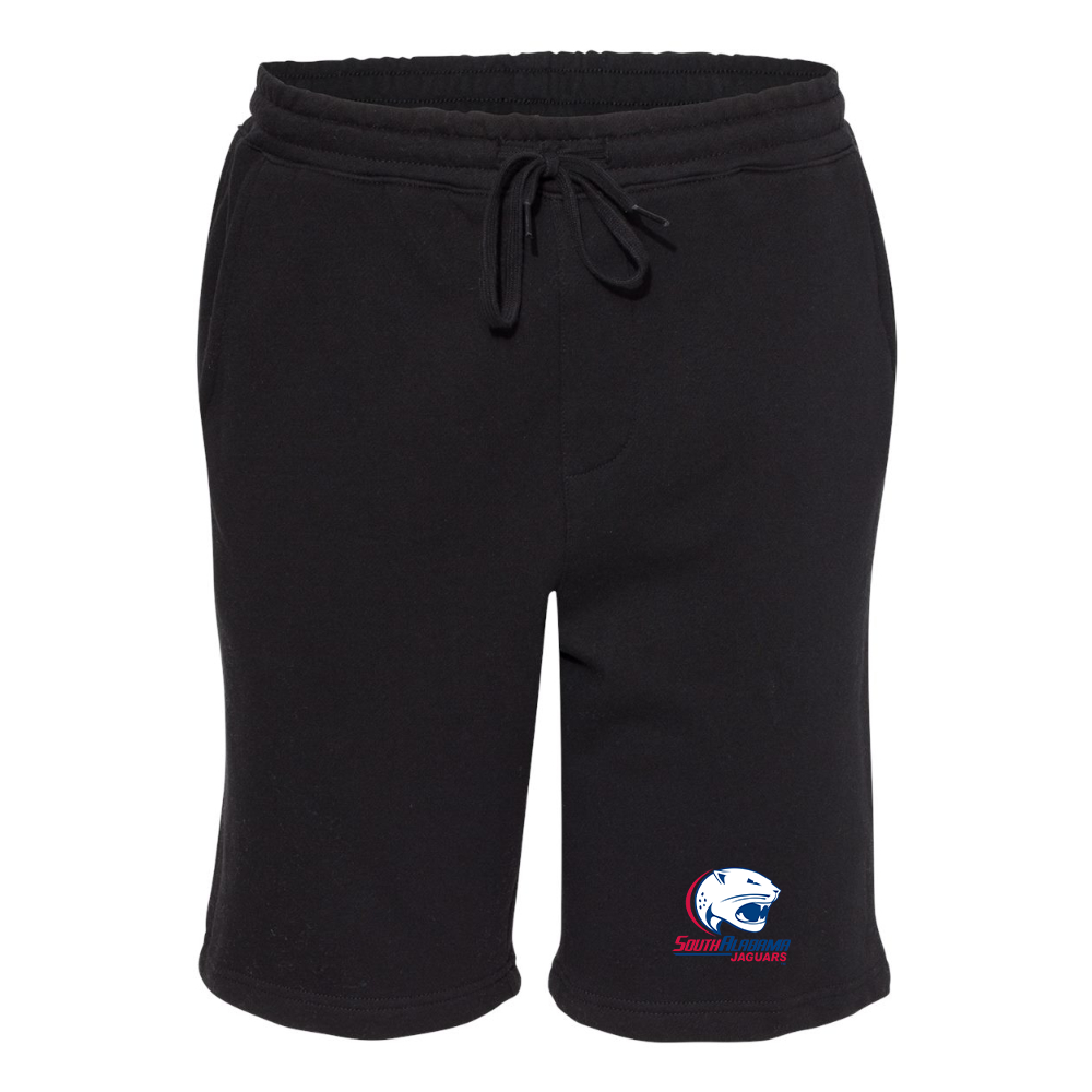 Men's South Alabama Jaguars Logo Independent Trading Co Midweight Fleece Shorts