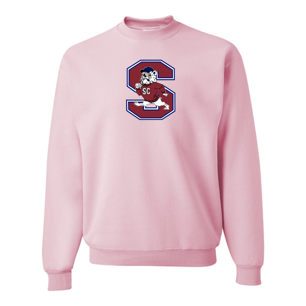 Men's South Carolina State Bulldogs Logo JERZEES NuBlend Crewneck Sweatshirt