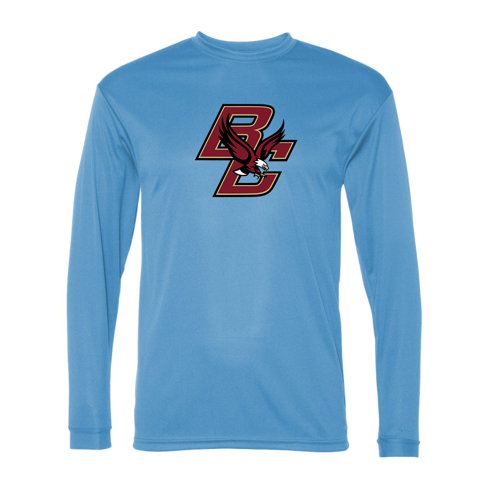 Men's Boston College Eagles Polyester Long Sleeve T-Shirt
