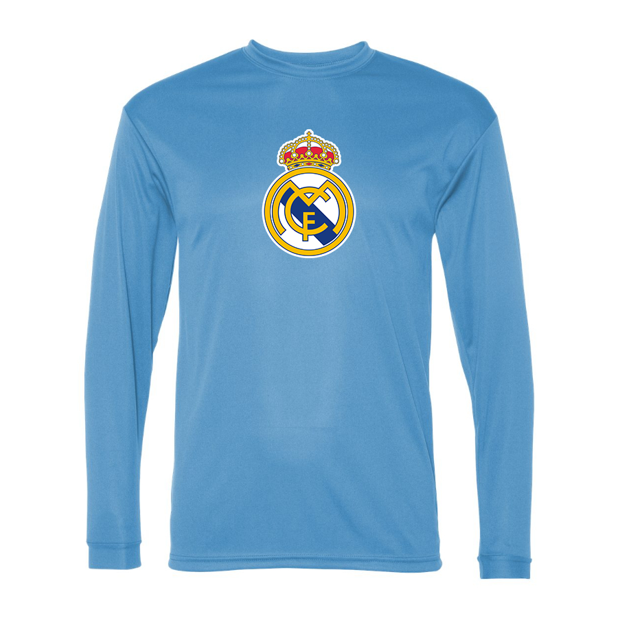Men’s  Real Madrid Soccer   - C2 Sport - Performance Long Sleeve T-Shirt - 5104