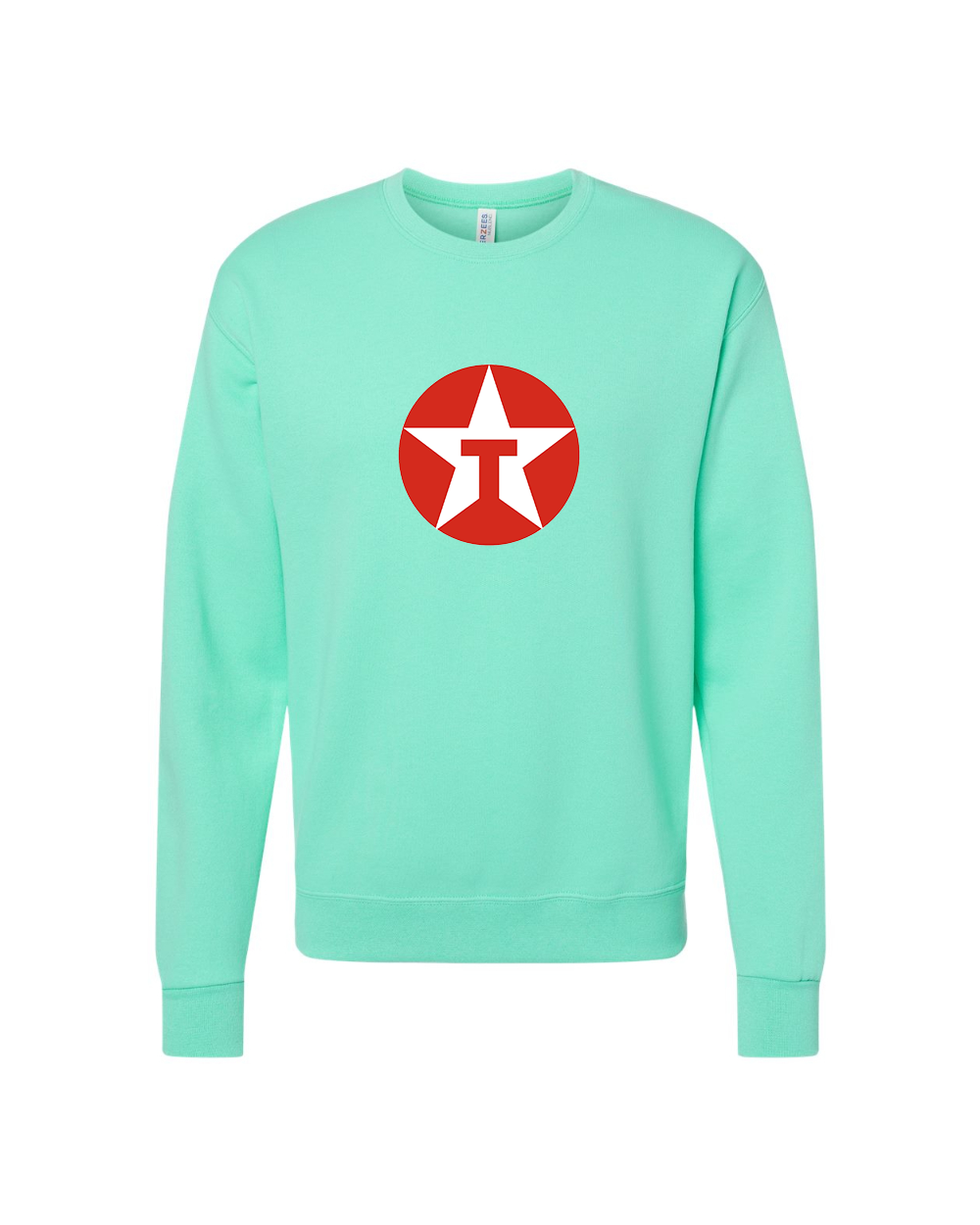 Men's Texaco Logo  JERZEES NuBlend Crewneck Sweatshirt