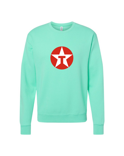 Men's Texaco Logo  JERZEES NuBlend Crewneck Sweatshirt