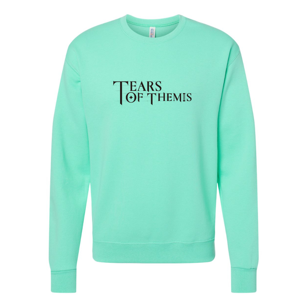 Men's Tear Of Themis Logo JERZEES NuBlend Crewneck Sweatshirt
