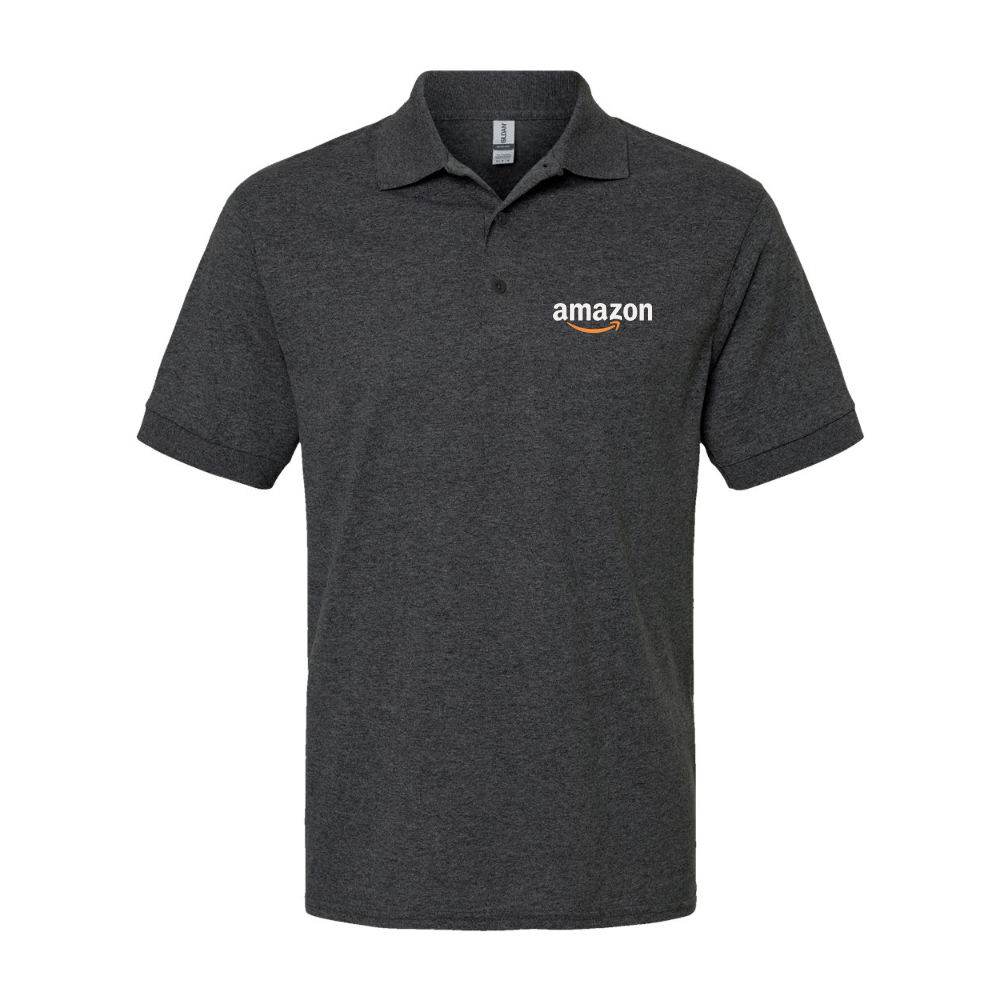 Men's Amazon Logo Gildan Dry Blend Jersey Polo