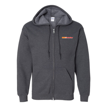 Men's AutoZone Logo Gildan  Heavy Blend Full Zip Hooded Sweatshirt