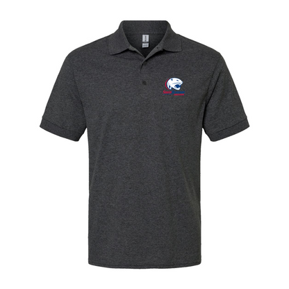 Men's South Alabama Jaguars Logo Gildan Dry Blend Jersey Polo
