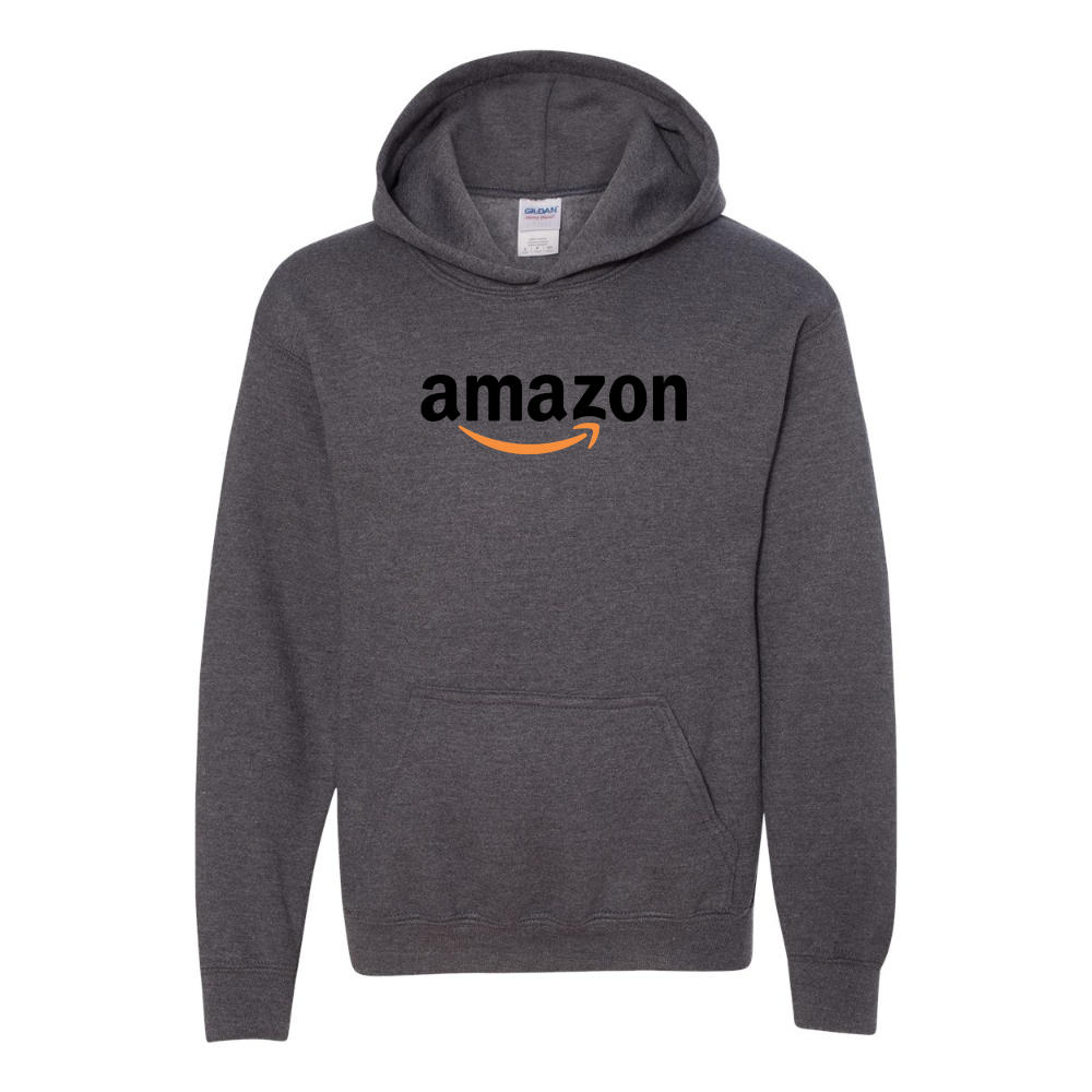 Youth Amazon Logo Gildan Heavy Blend  Hooded Sweatshirt