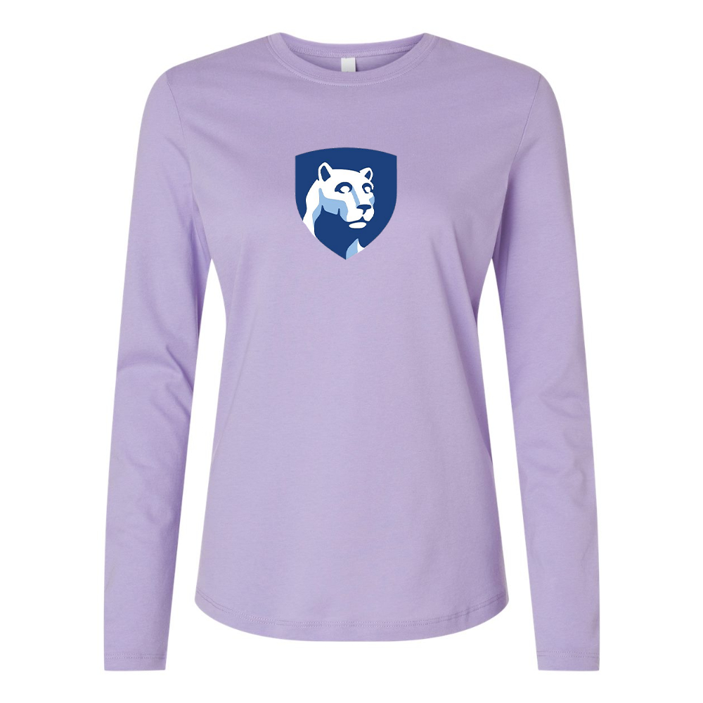 BELLA CANVAS Women’s Penn State Symbol Jersey Long Sleeve Tee