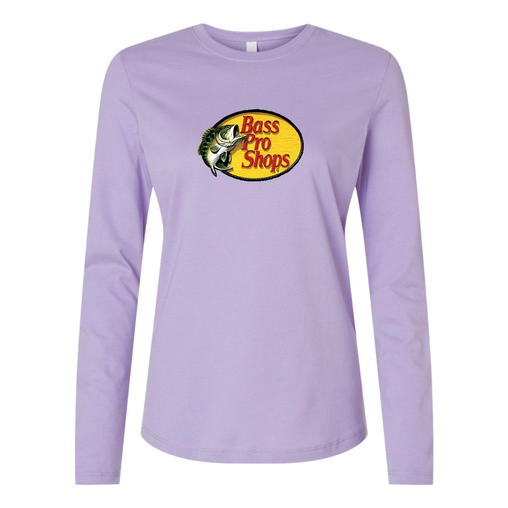 BELLA CANVAS Women’s Bass Pro Shops Logo Jersey Long Sleeve Tee
