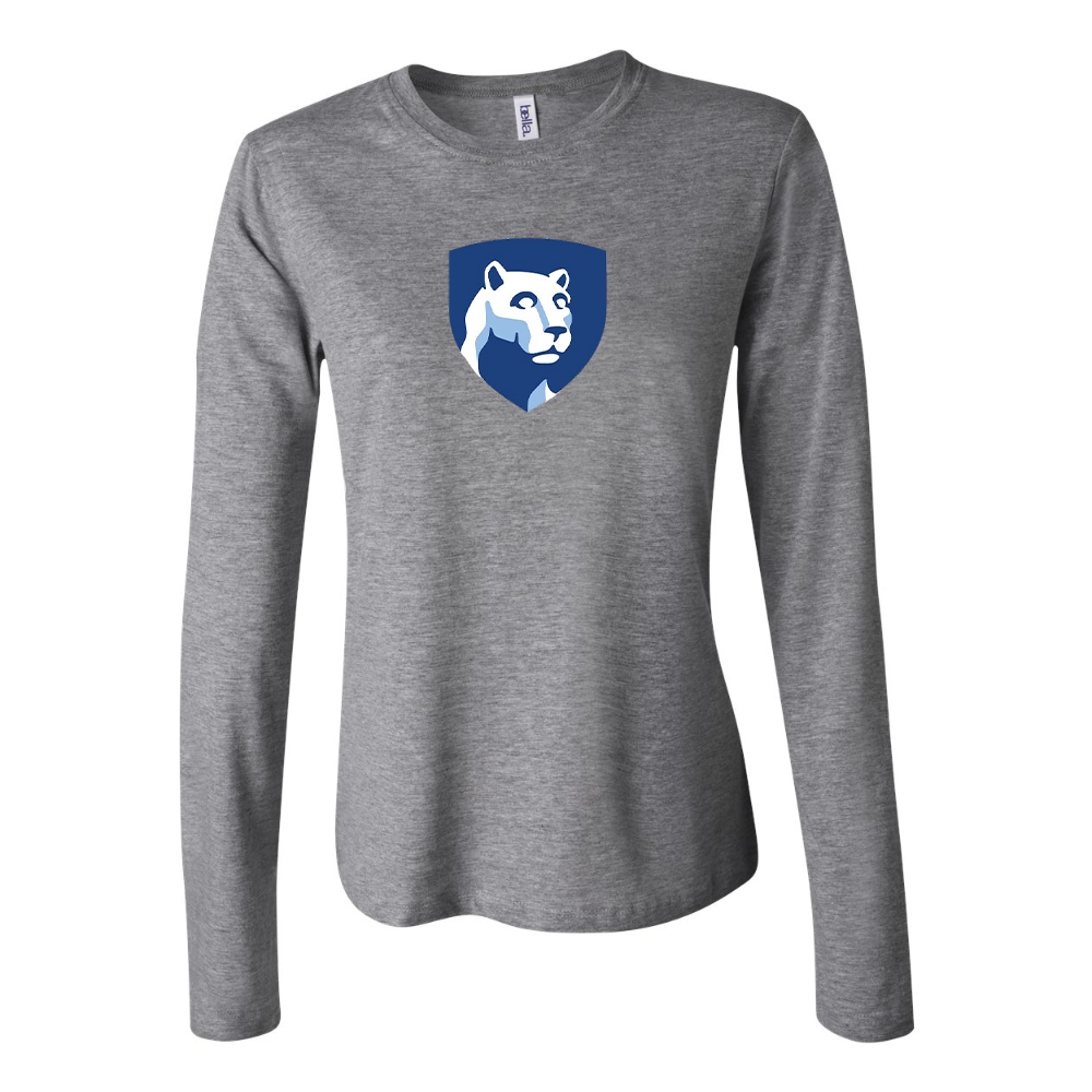 BELLA CANVAS Women’s Penn State Symbol Jersey Long Sleeve Tee