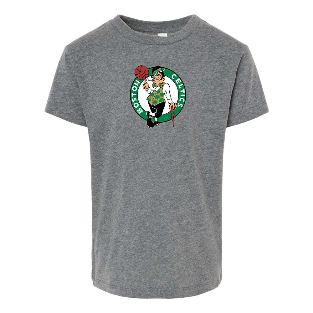 Boston Celtics Logo BELLA  CANVAS Toddler Jersey Tee