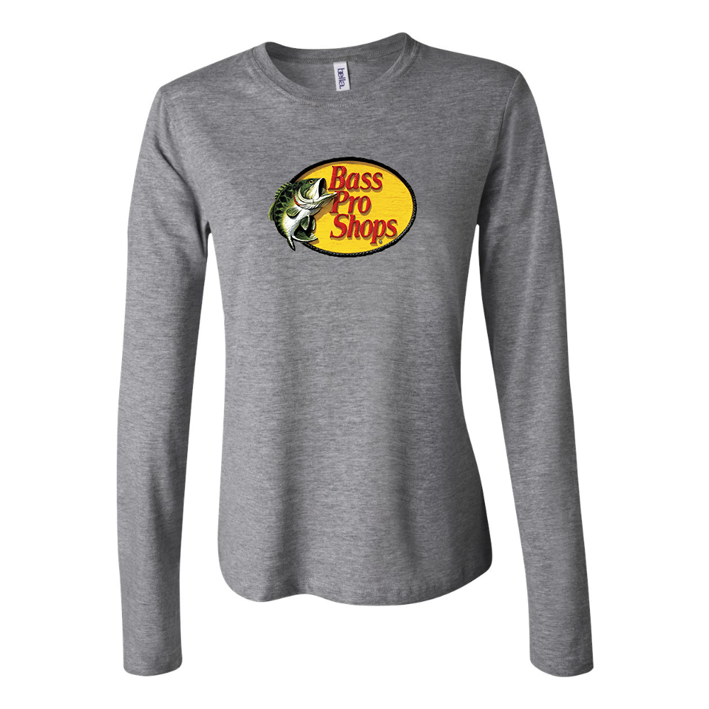 BELLA CANVAS Women’s Bass Pro Shops Logo Jersey Long Sleeve Tee