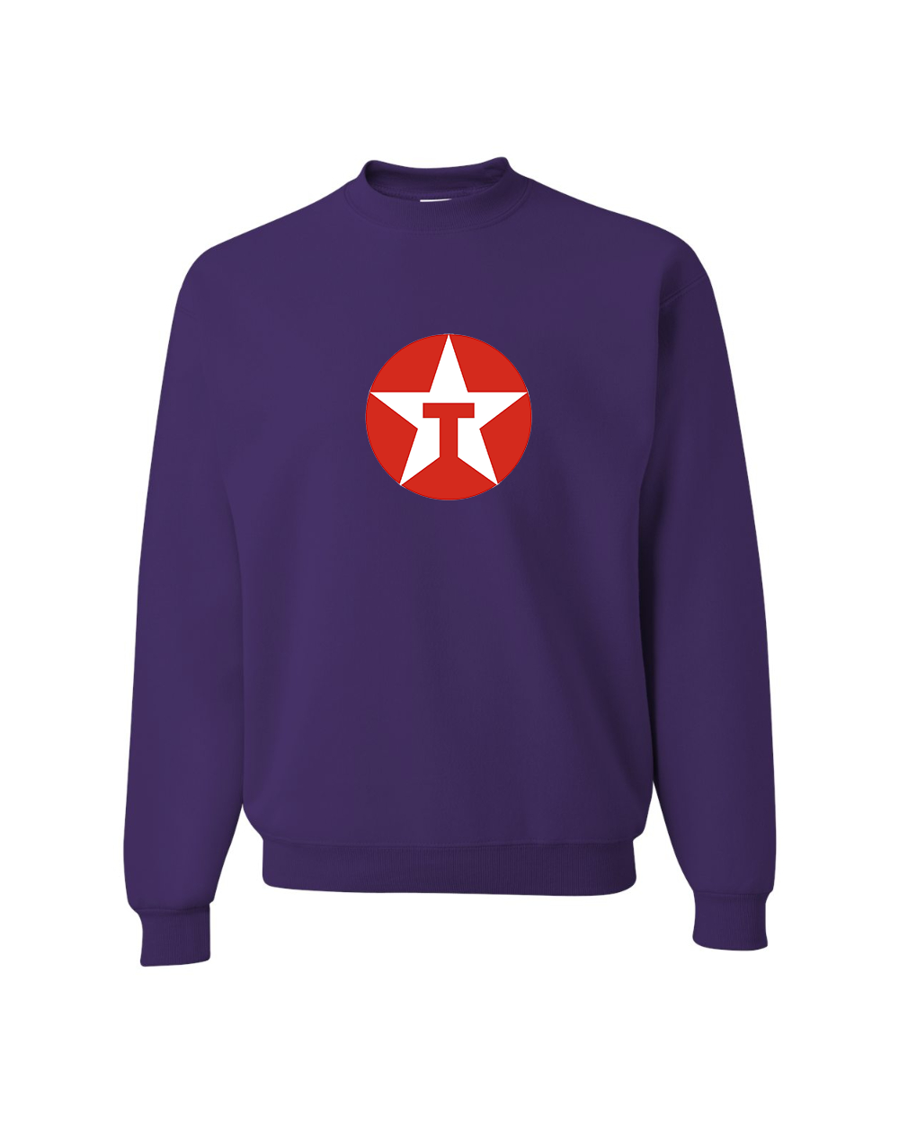 Men's Texaco Logo  JERZEES NuBlend Crewneck Sweatshirt