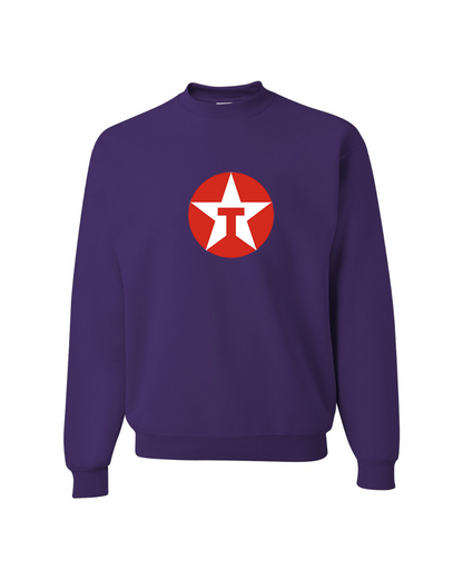 Men's Texaco Logo  JERZEES NuBlend Crewneck Sweatshirt