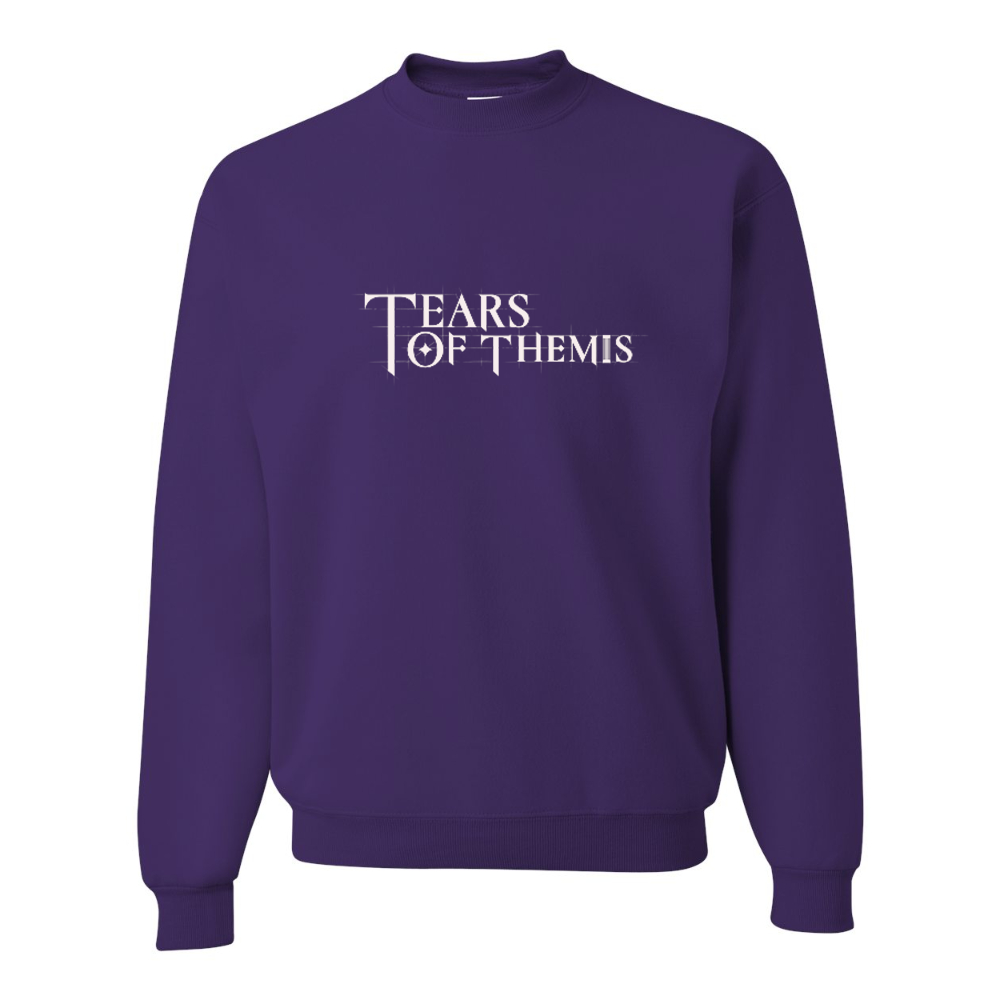 Men's Tear Of Themis Logo JERZEES NuBlend Crewneck Sweatshirt