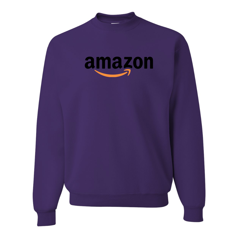 Men's Amazon Logo  JERZEES NuBlend Crewneck Sweatshirt