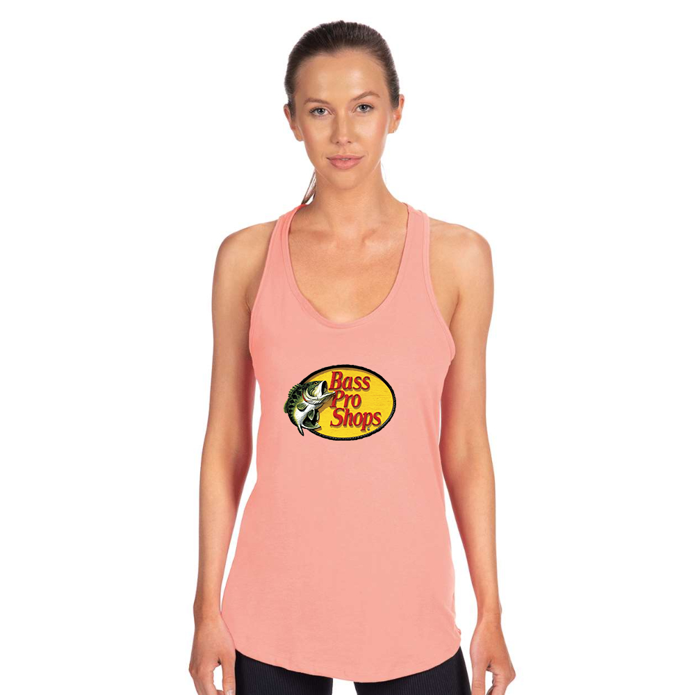 Women's Bass Pro Shops Logo Next Level Ideal Racerback Tank