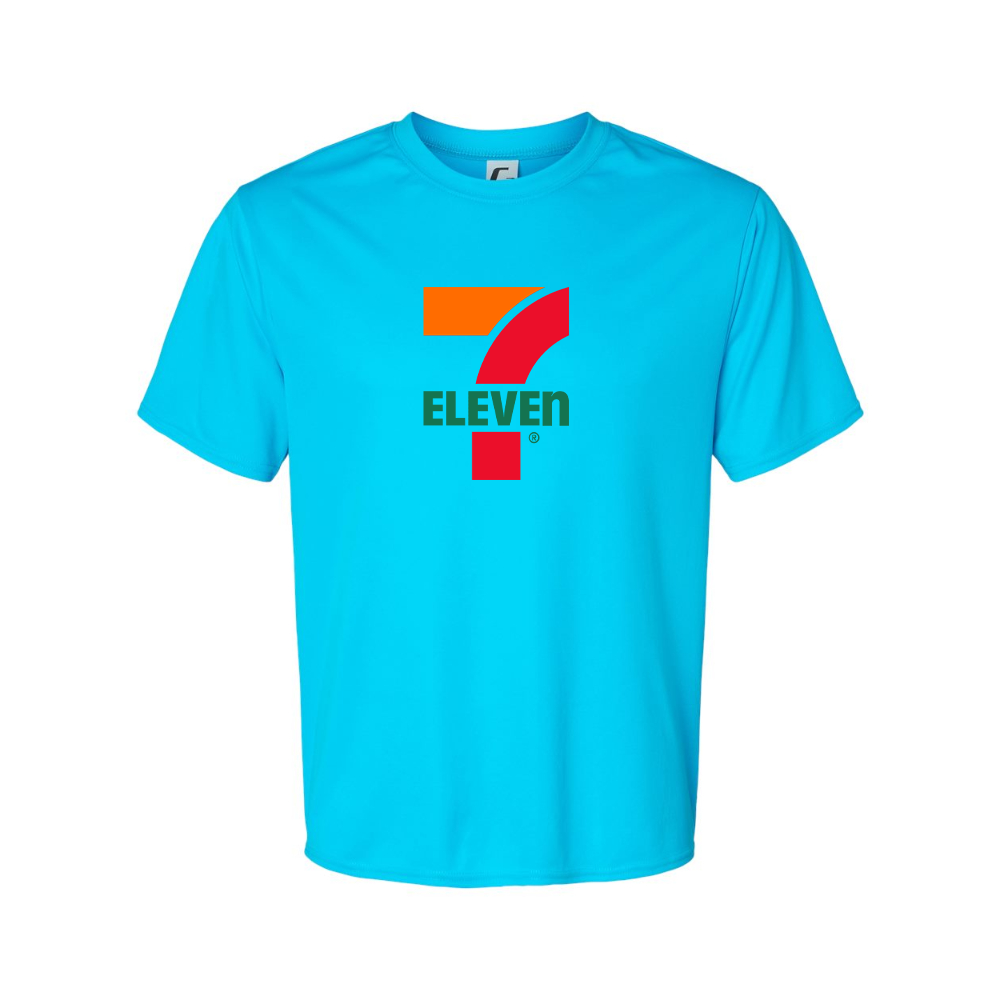 Men's 7 Eleven Logo Polyester T-Shirt