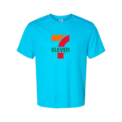 Men's 7 Eleven Logo Polyester T-Shirt