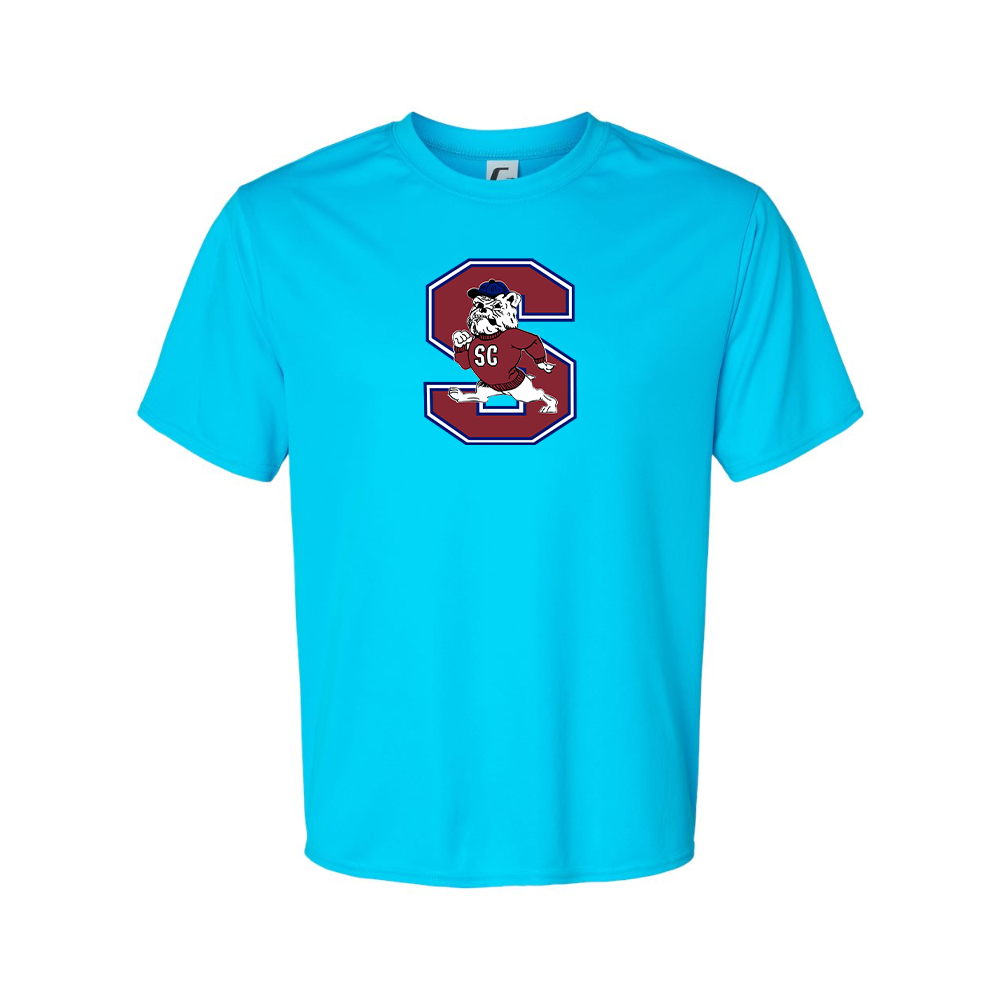 Men's South Carolina State Bulldogs Logo Polyester T-Shirt