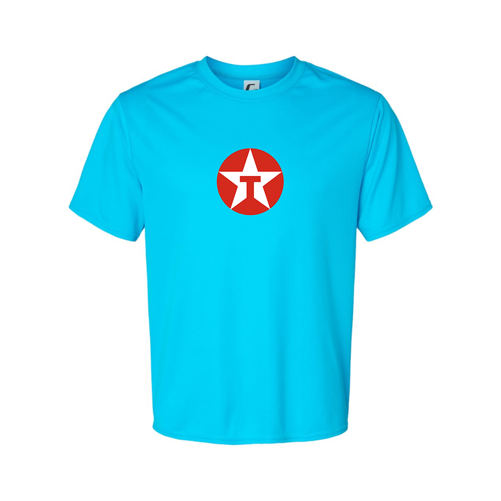 Men's Texaco Logo Polyester T-Shirt