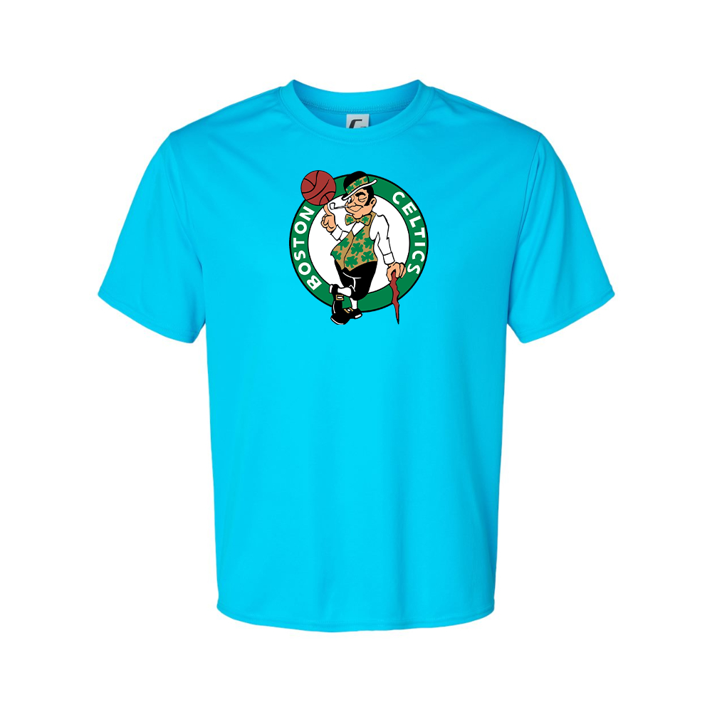 Men's Boston Celtics Logo Polyester T-Shirt