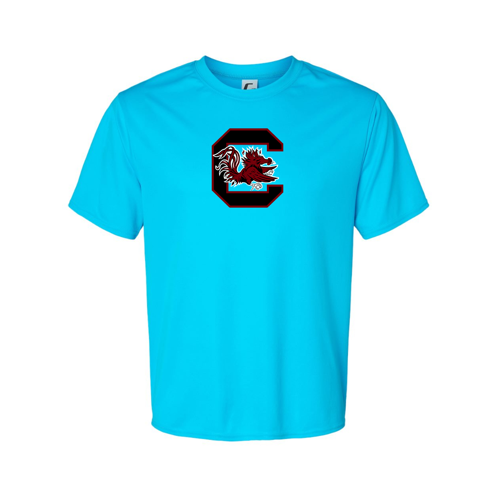 Men's South Carolina Gamecocks Logo Polyester T-Shirt