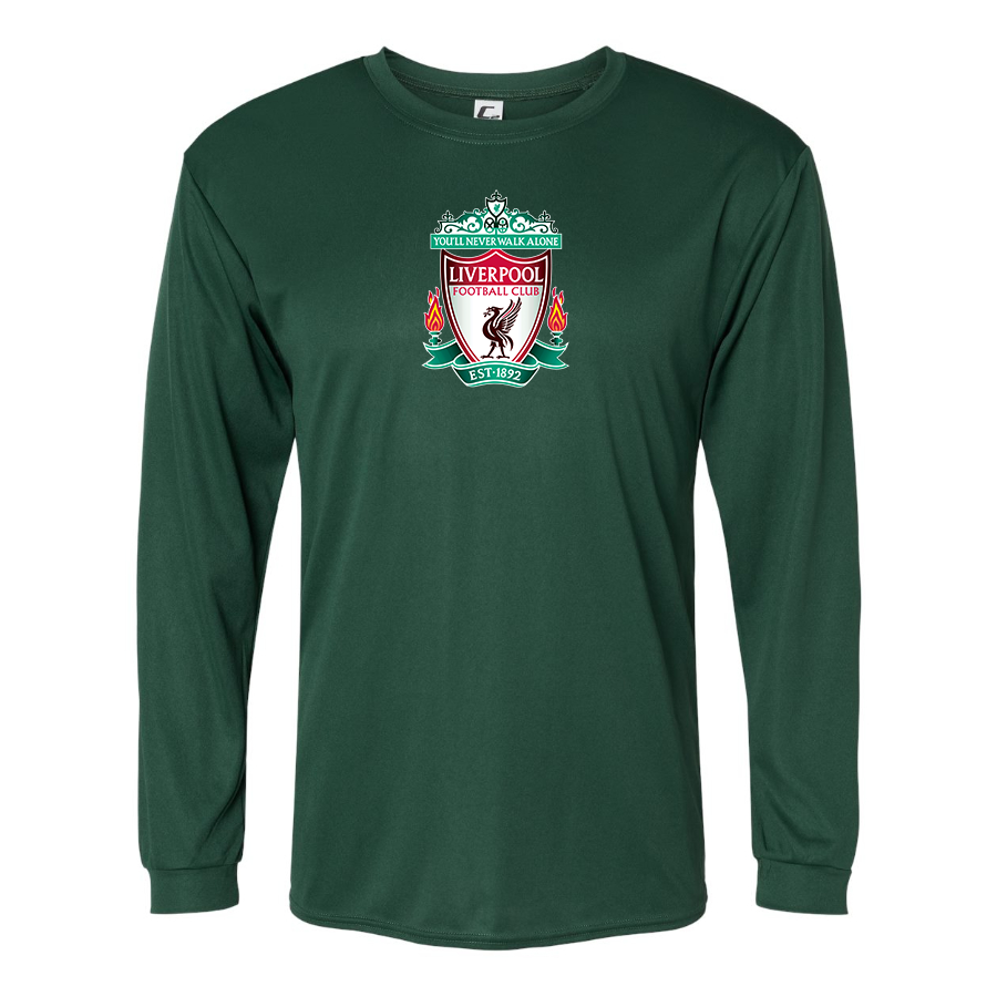 Men’s Liverpool Football Club Est.1892  - C2 Sport - Performance Long Sleeve T-Shirt - 5104