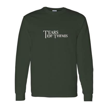 Men's Tear Of Themis Logo Gildan Heavy Cotton Long Sleeve T-Shirt