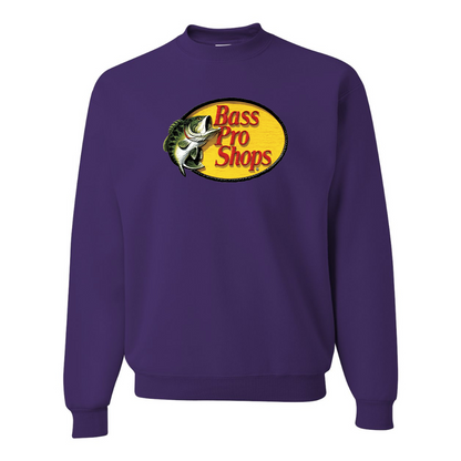 Men's Bass Pro Shops Logo JERZEES NuBlend Crewneck Sweatshirt