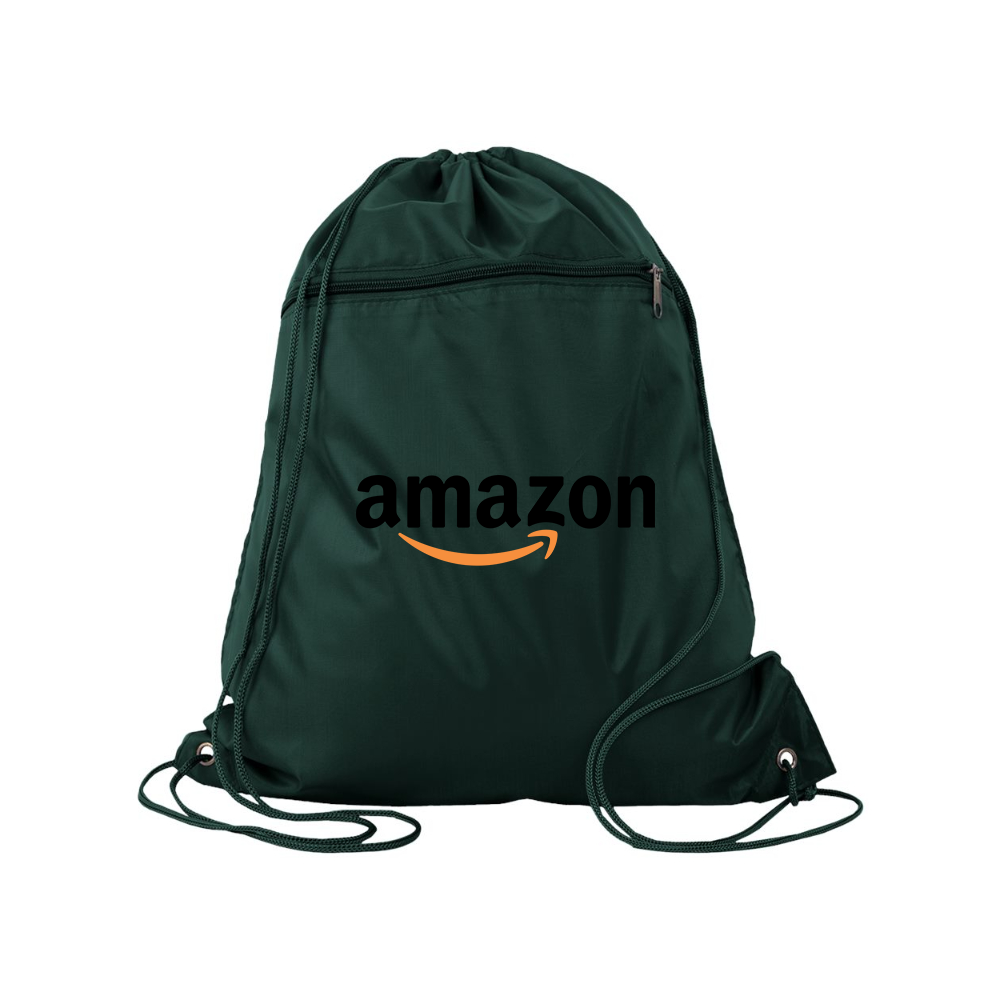 Amazon Logo Q-Tees - Polyester Cinchpack