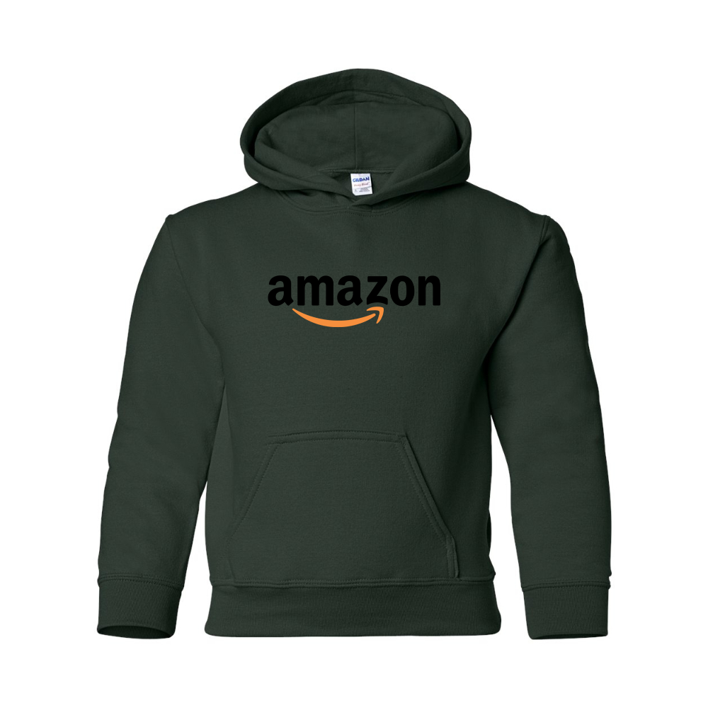 Youth Amazon Logo Gildan Heavy Blend  Hooded Sweatshirt