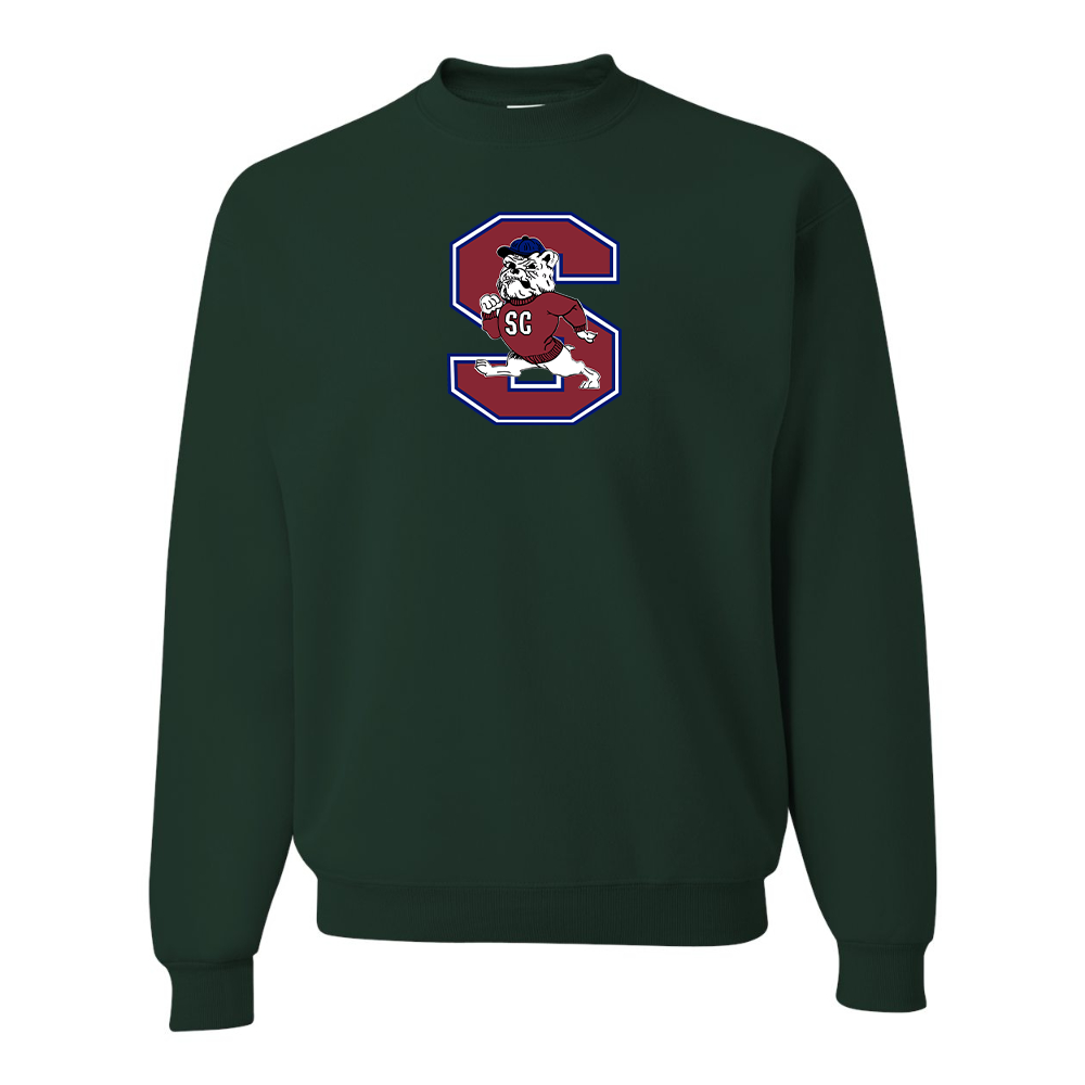 Men's South Carolina State Bulldogs Logo JERZEES NuBlend Crewneck Sweatshirt