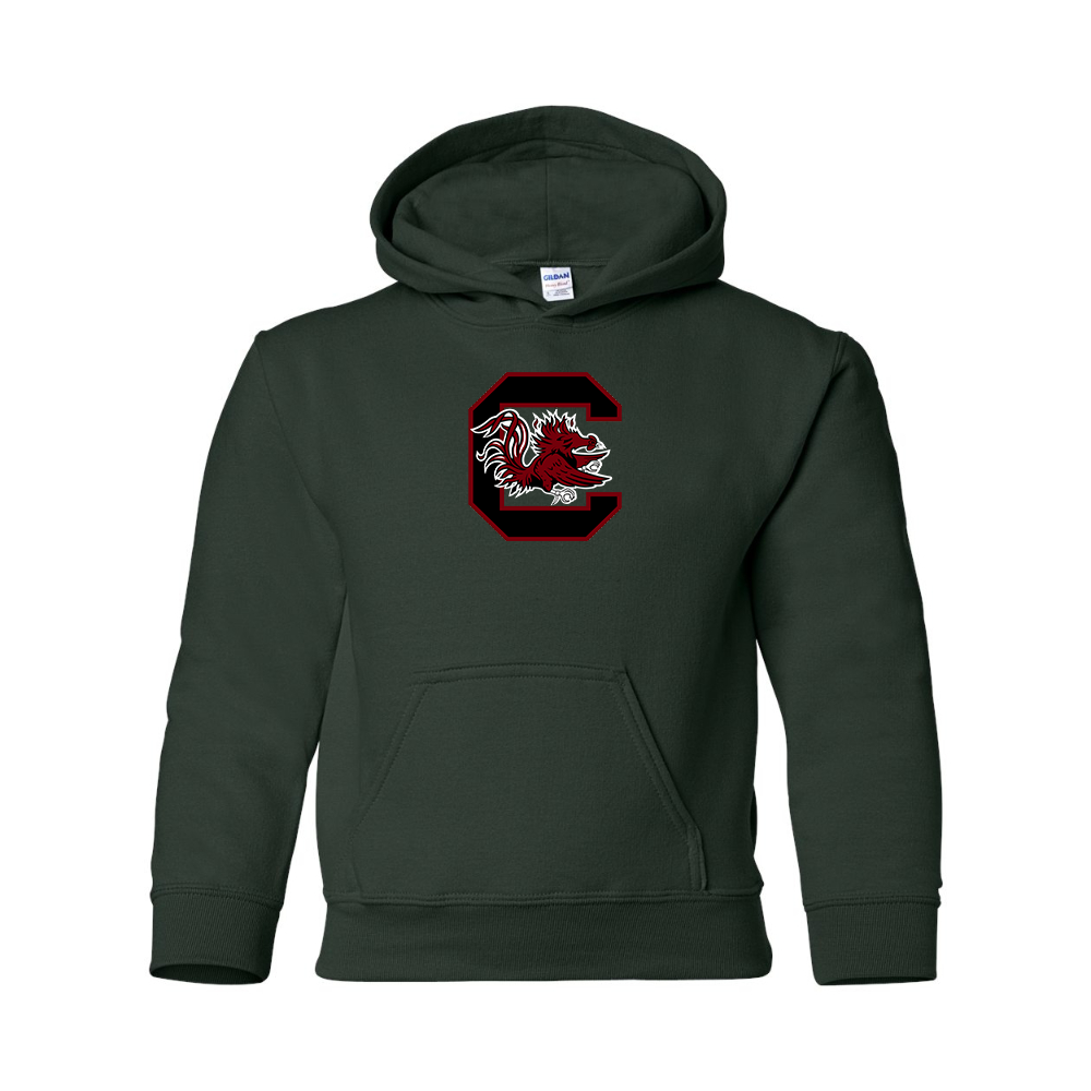 Youth South Carolina Gamecocks Logo Gildan Heavy Blend  Hooded Sweatshirt