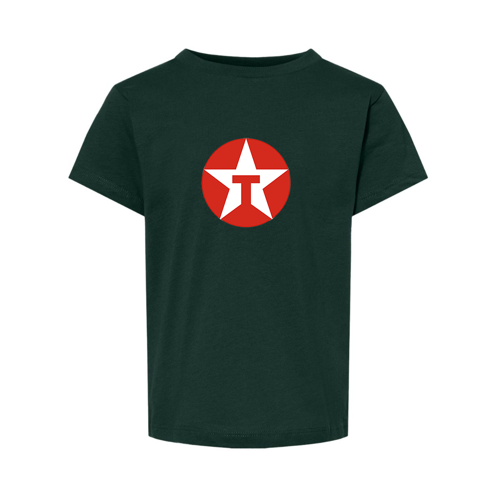 Texaco Logo BELLA  CANVAS Toddler Jersey Tee