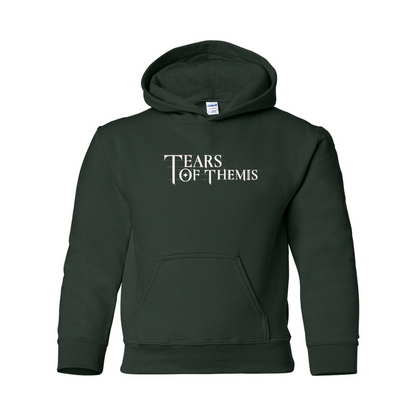 Youth Tear Of Themis Logo Gildan Heavy Blend  Hooded Sweatshirt