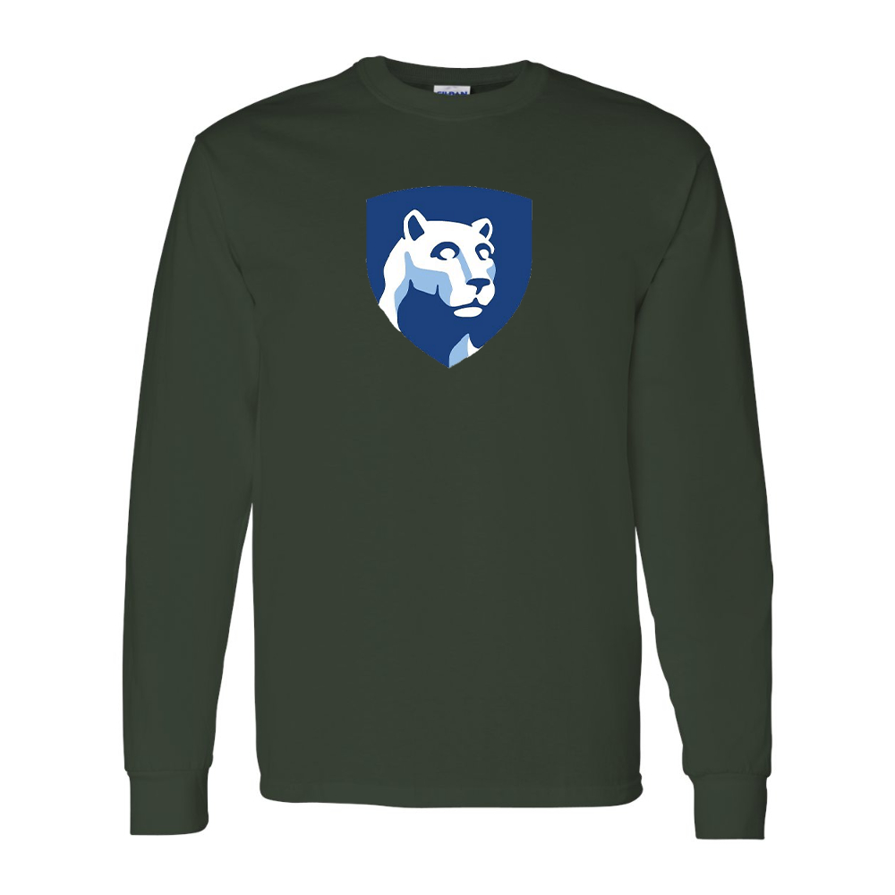 Men's Penn State Symbol Gildan Heavy Cotton Long Sleeve T-Shirt