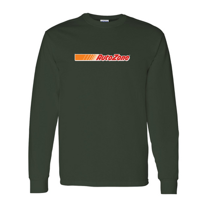 Men's AutoZone Logo Gildan Heavy Cotton Long Sleeve T-Shirt
