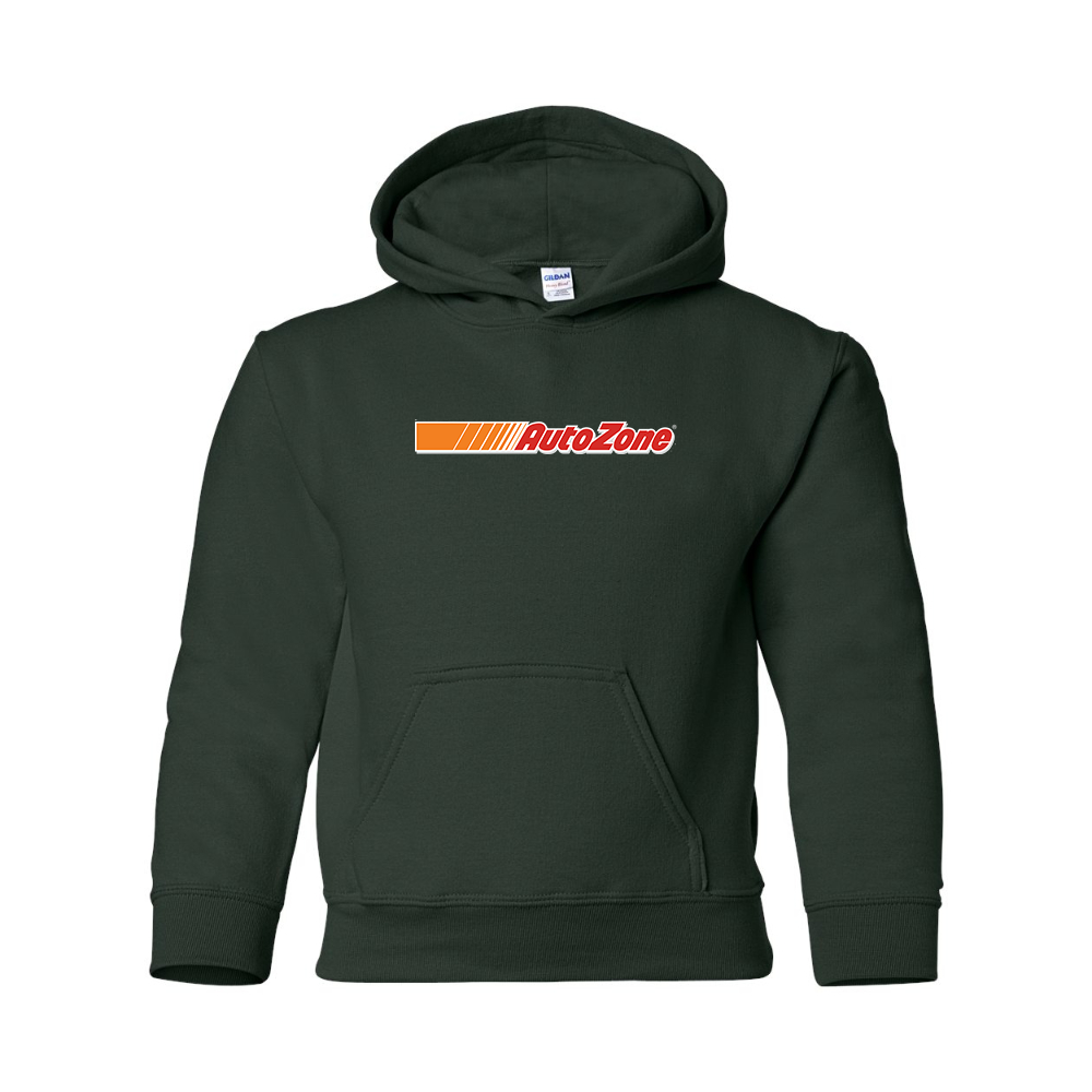 Youth AutoZone Logo Gildan Heavy Blend  Hooded Sweatshirt