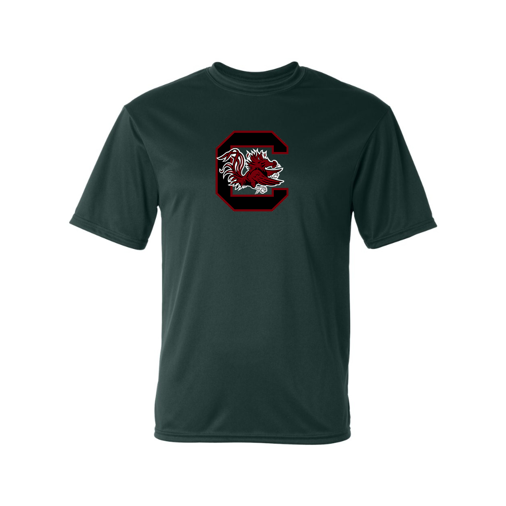 Men's South Carolina Gamecocks Logo Polyester T-Shirt