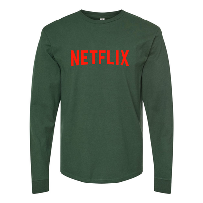 Men's Netflix Movie Show Long Sleeve T-Shirt