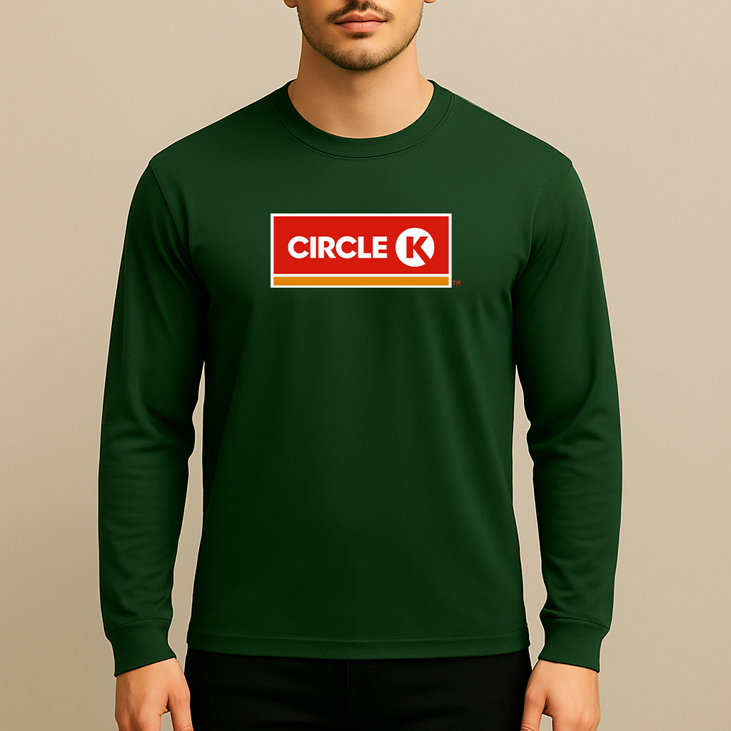 Men's Circle K Gas Station  Long Sleeve T-Shirt