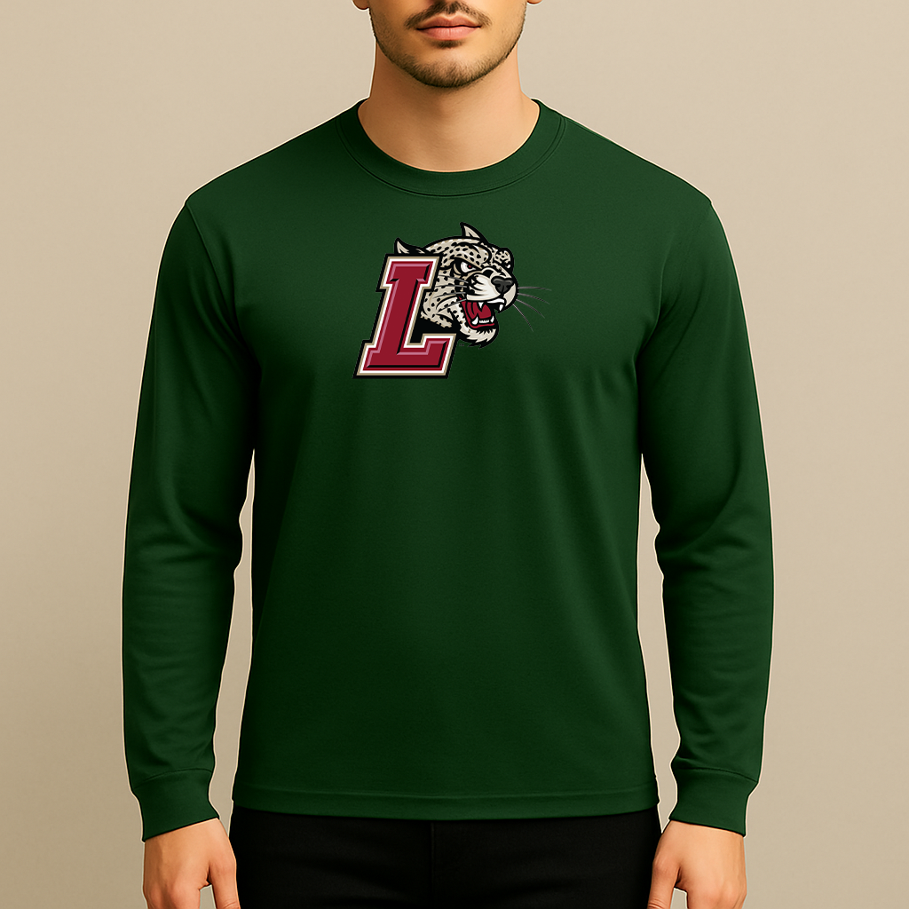 Men's Lafayette Leopards Logo Long Sleeve T-Shirt