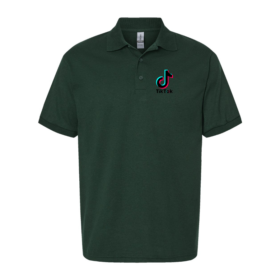 Men's TikTok Social Dry Blend Polo