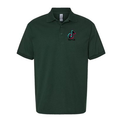 Men's TikTok Social Dry Blend Polo