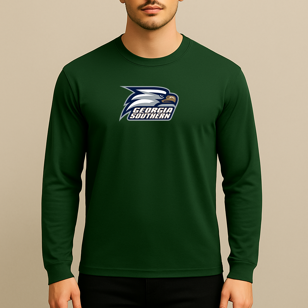 Men's Georgia Southern Eagles Logo Long Sleeve T-Shirt
