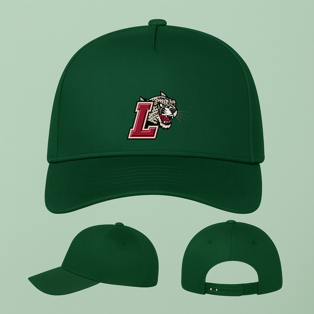 Lafayette Leopards Logo Five Panel Twill Snapback Cap